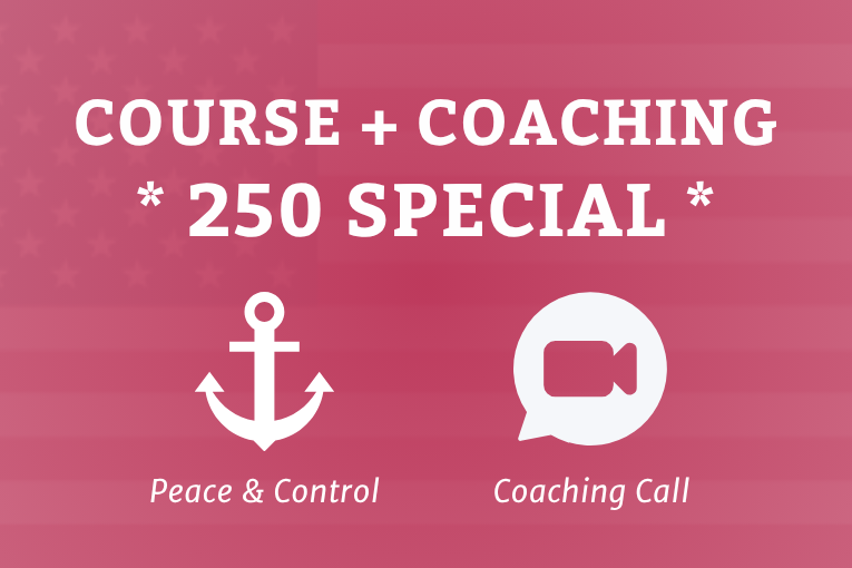 Course plus Coaching, $250 4th of July special