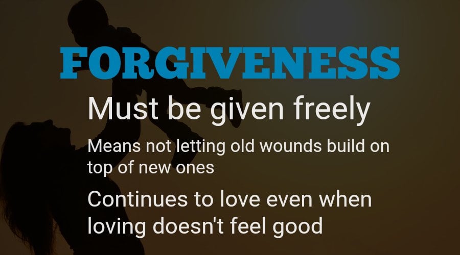 Forgive your wife during postnatal depression